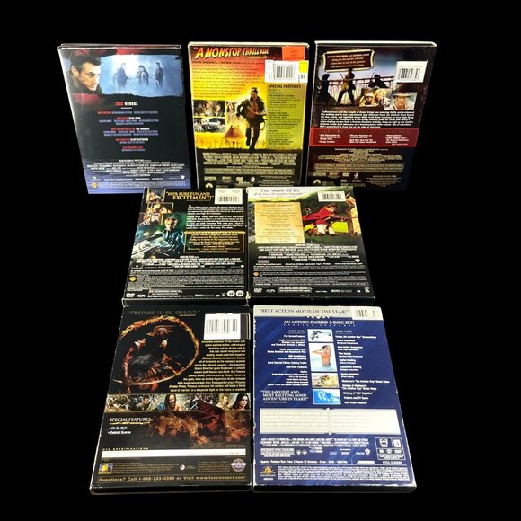 7 DVD movies All In Sleeves Indiana Jones DVD Collection & More - Picture 2 of 2